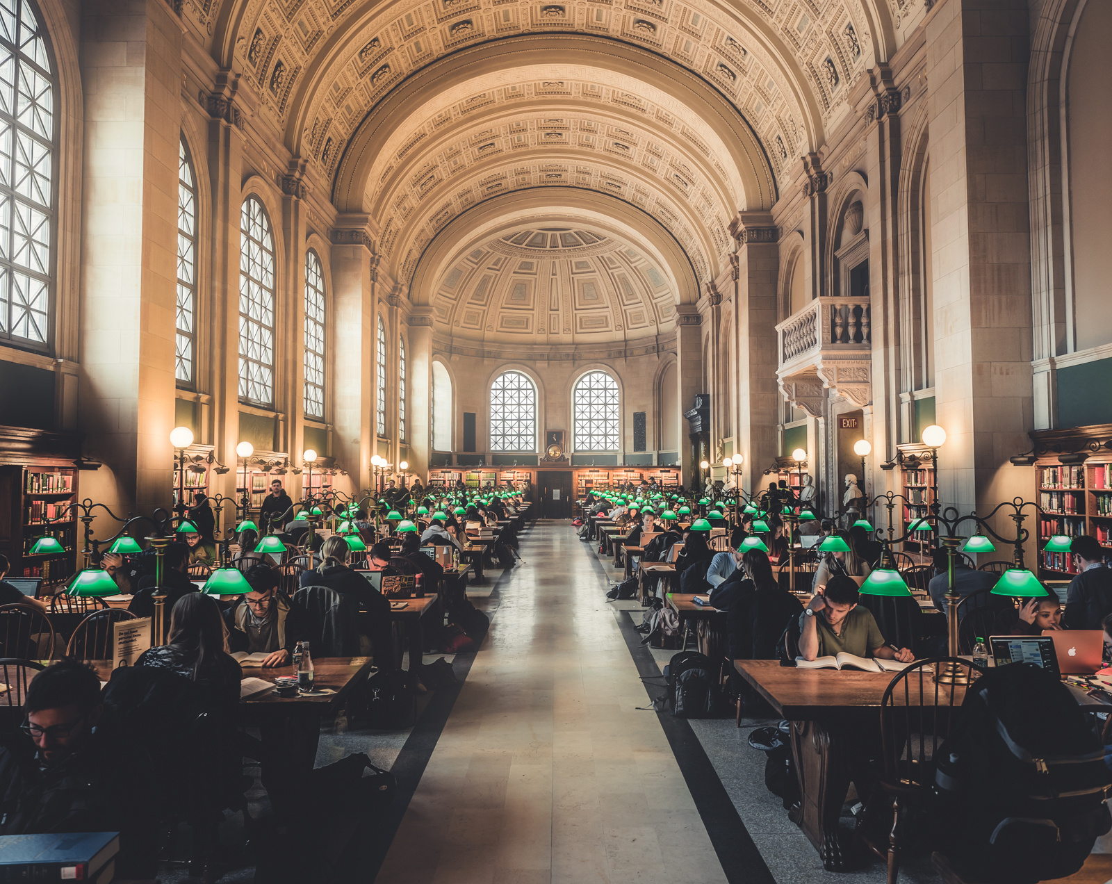 Students at the Boston Public Library - Reddit, Students, Library, Boston, Not button accordion