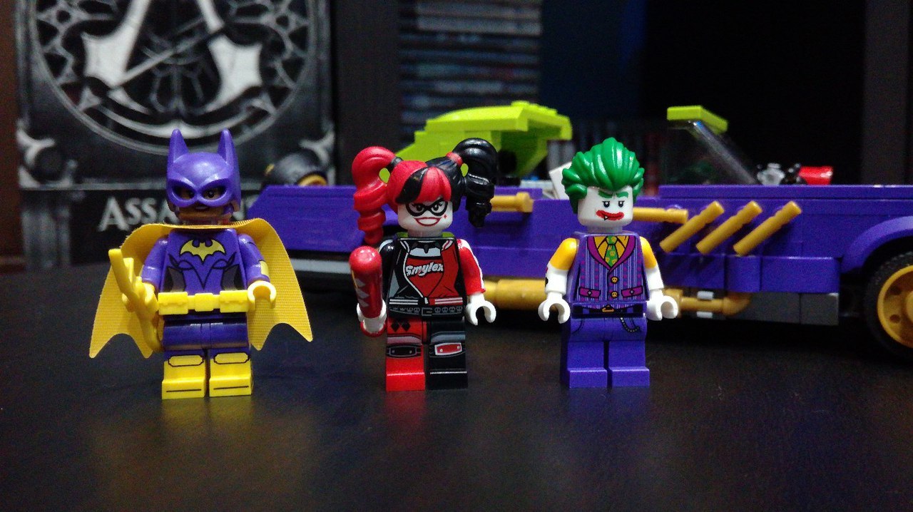 The Lego Movie: Batman, Joker's Lowrider - My, Lego, Batman, Lego movie, , Lowrider, Joker, Harley quinn, Collection, Longpost