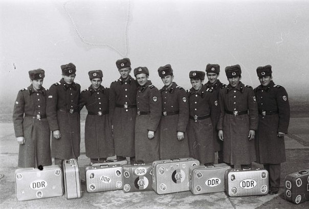 Dembel's return from Germany to the USSR, 1980s. - The photo, GDR, the USSR, Dembel