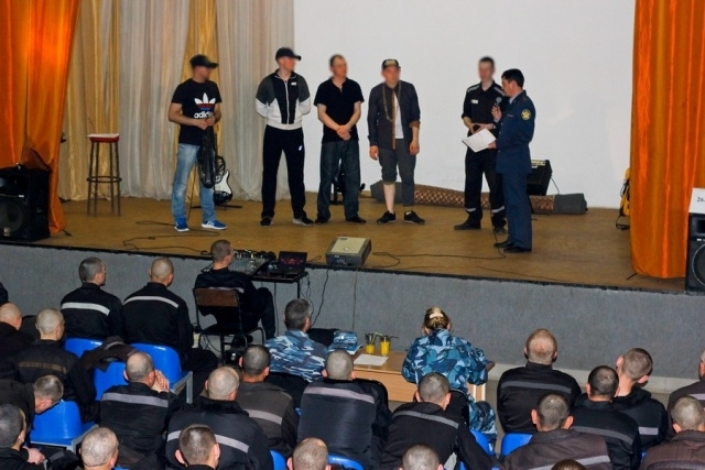 A rap battle was held in the Omsk colony - Rap, Rap Battle, Versus, The colony, Omsk