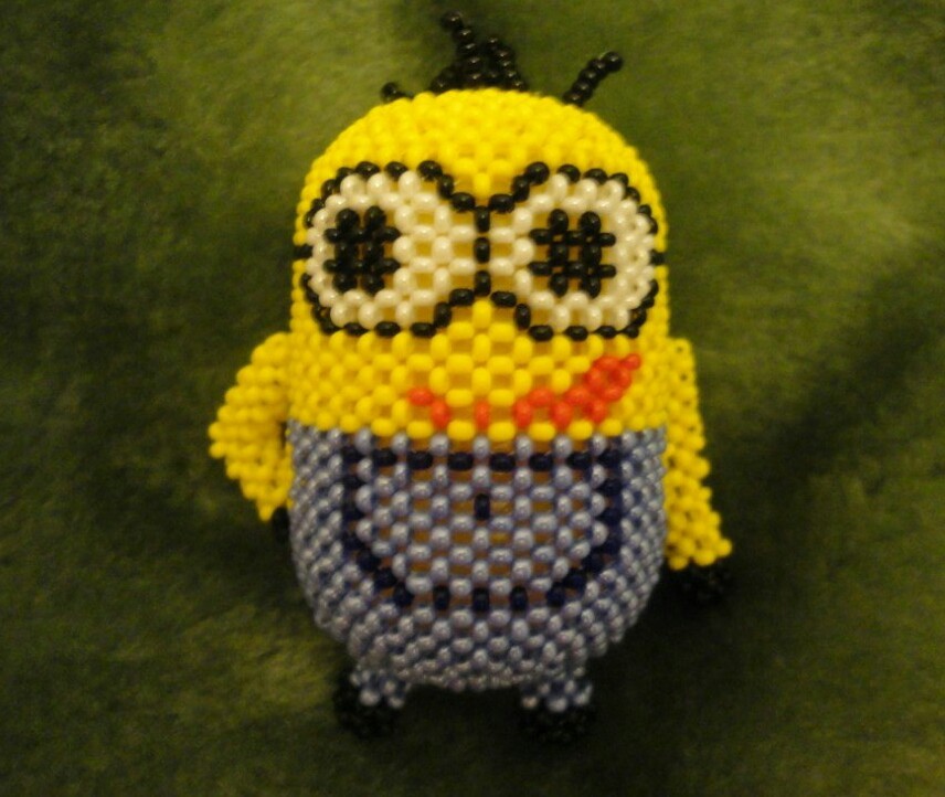 minions - My, Beads, Beading, Minions, Handmade, Android, Longpost