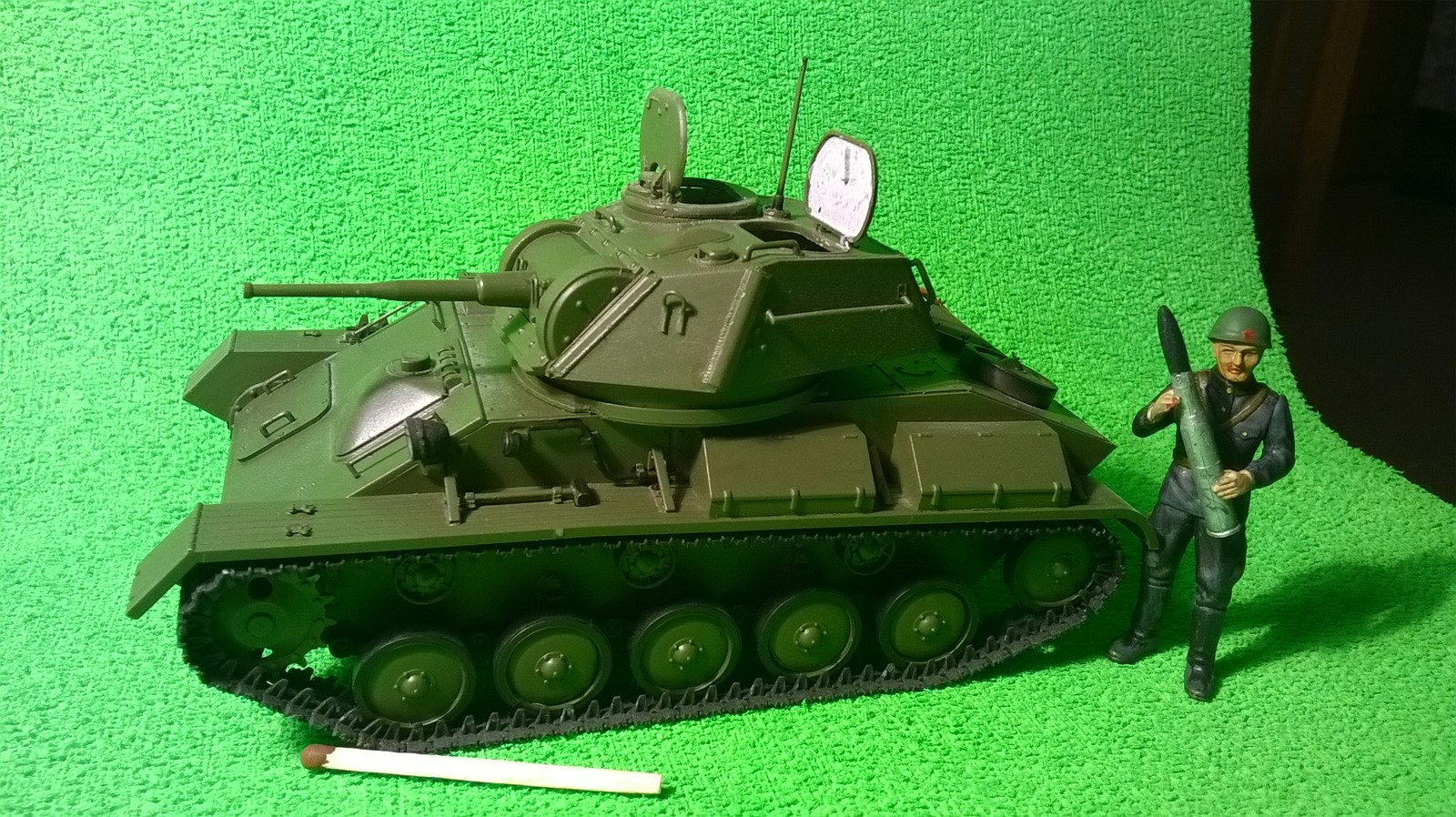 History of Russian tanks in models 1/35 - My, Modeling, Tanks, Scale model