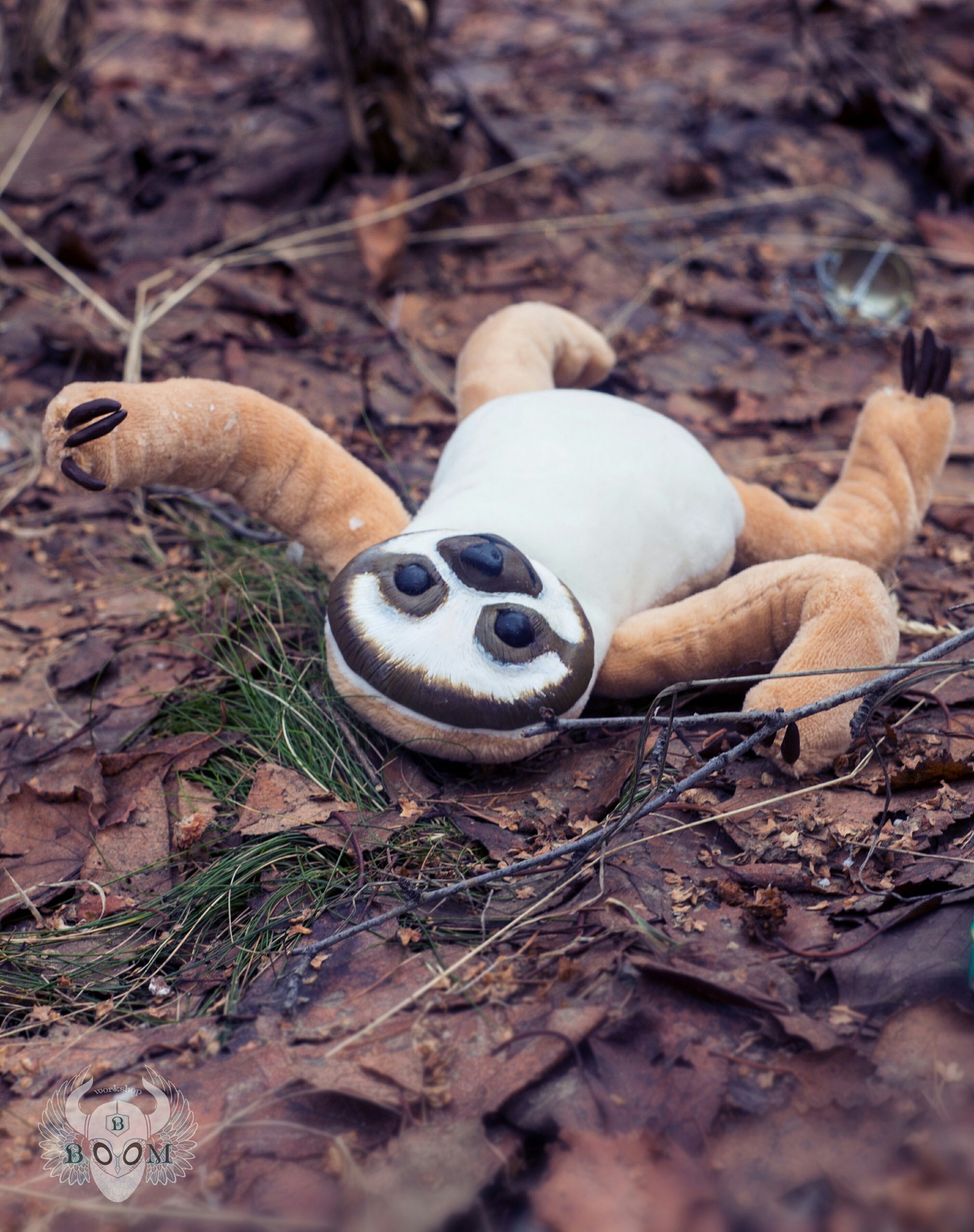 A piece of laziness - My, Laziness, Sloth, Soft toy, Polymer clay, Handmade, Longpost