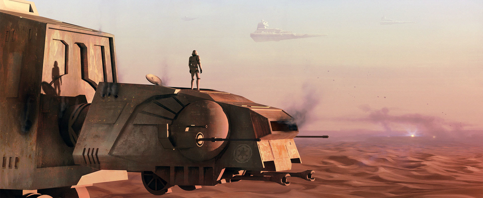 A selection of beautiful and atmospheric art - Star Wars, Boba95fet, Art, Longpost, Tag