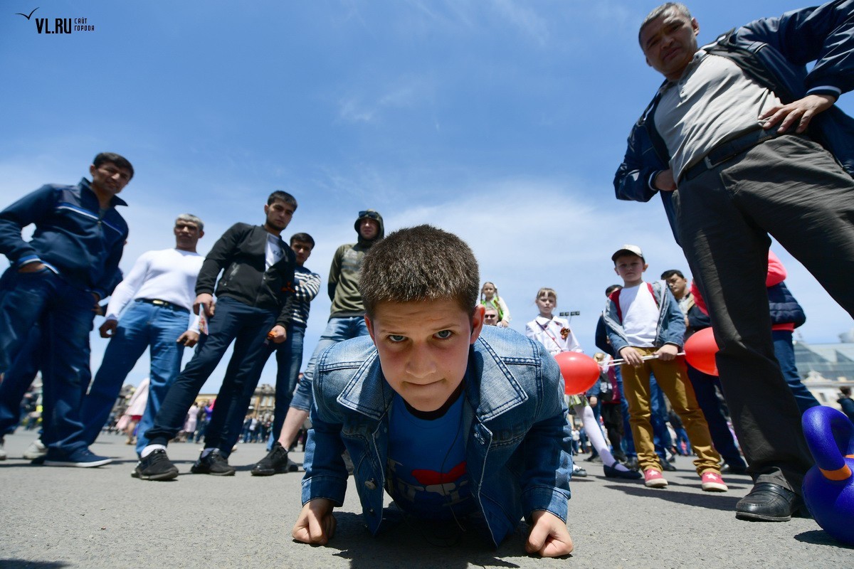 Victory Day in Vladivostok. - Vladivostok, middle Asia, Longpost