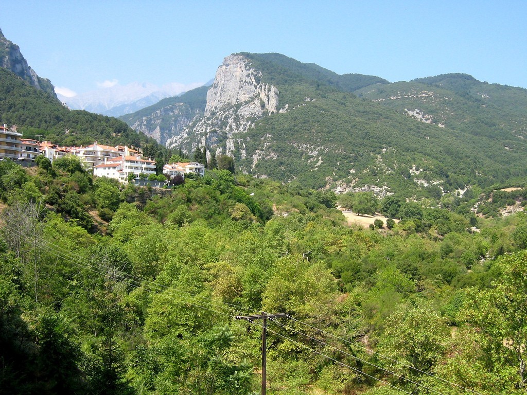 Here it is - the mountain of the gods OLYMPUS in Greece - Mount Olympus, Greece, sights