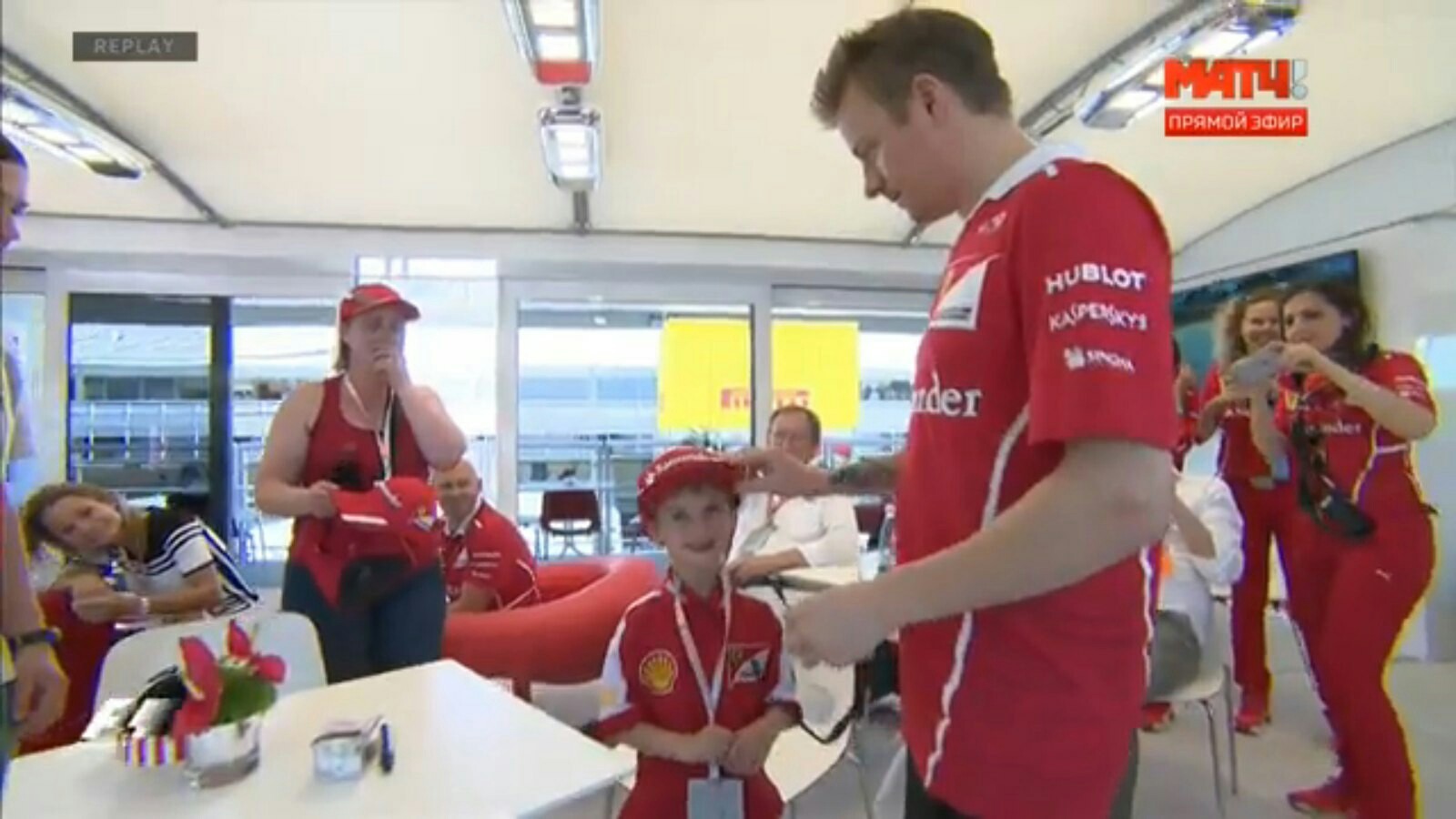 Young fan, or dreams come true - Images, Formula 1, Kimi Raikkonen