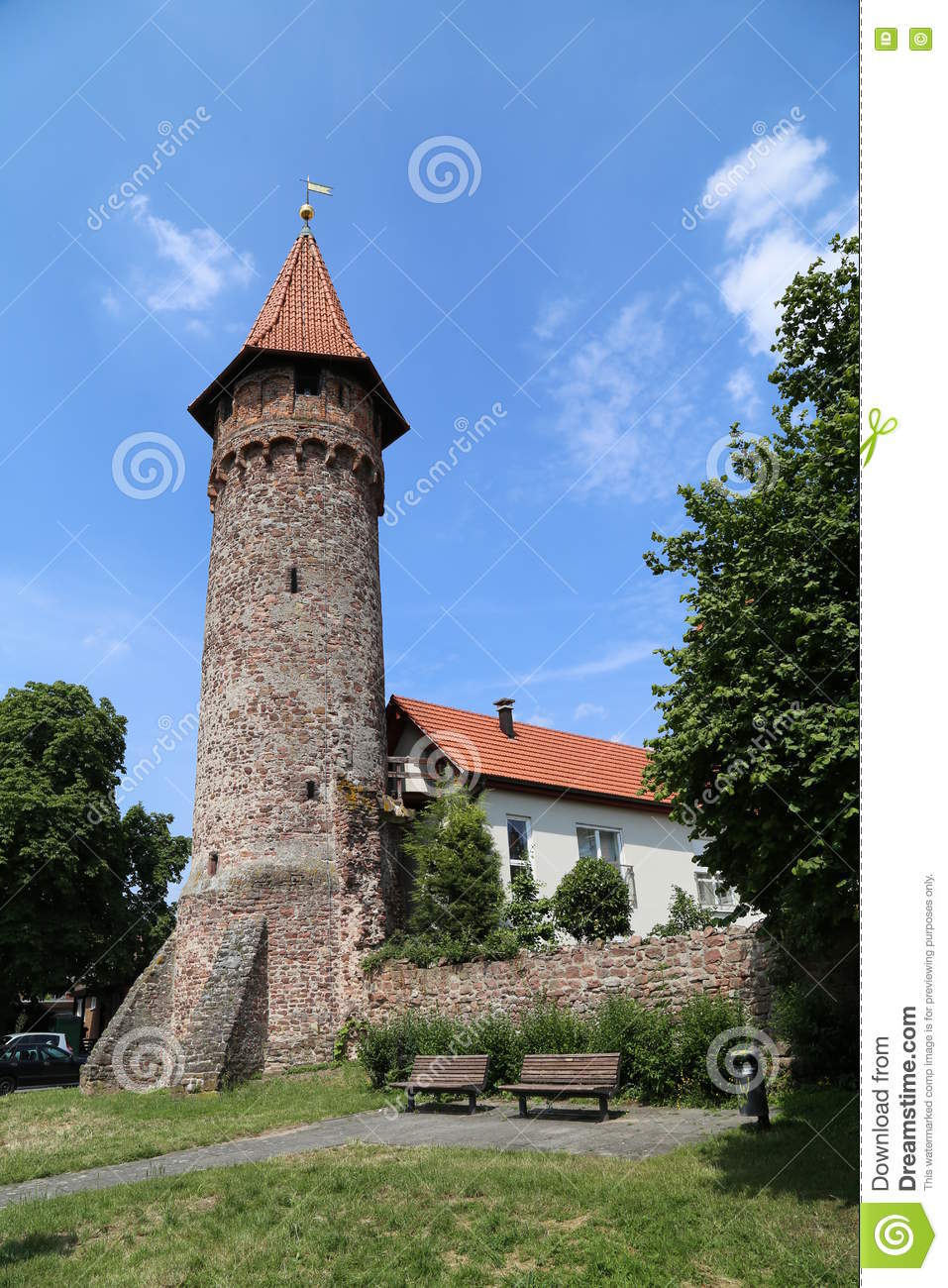 A chidhood dream... - Dream, House, Tower, Building, Longpost