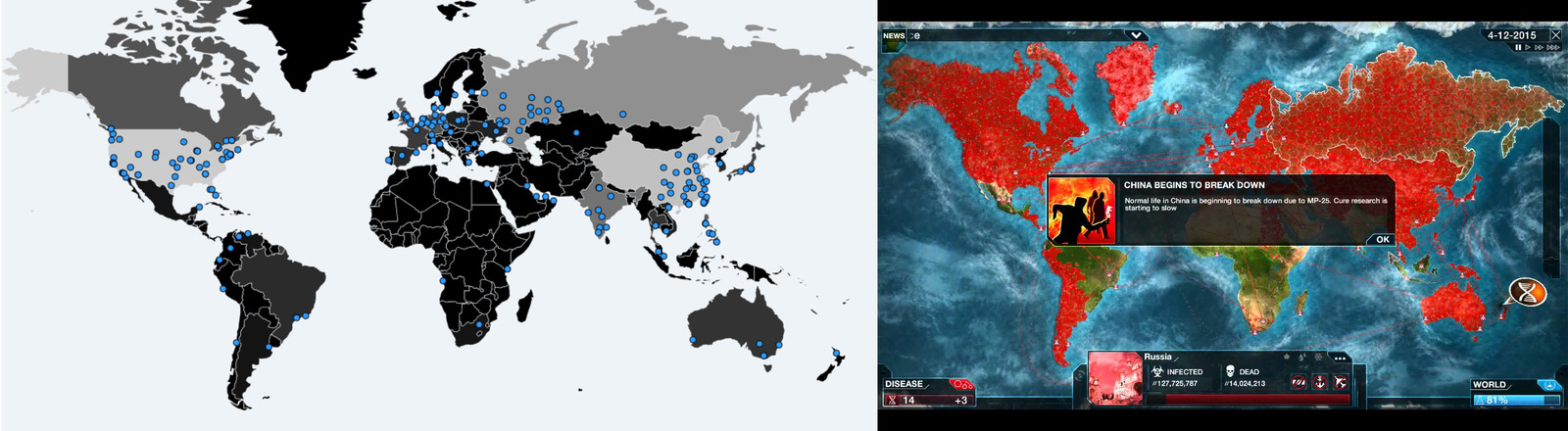 Someone outplayed Plague Inc: Evolved - Wannacry, Virus, Games