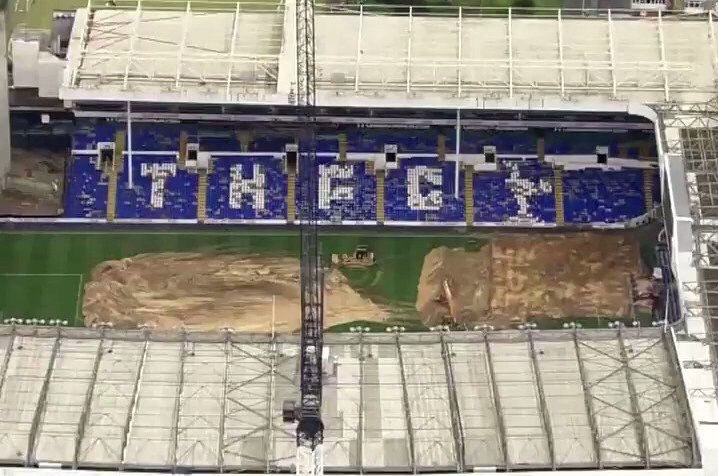 Not everyone will miss the old Tottenham stadium. Touching letter: Dear pillar, thank you for the (missed) memories - Football, Sport, Stadium, England, London, Tottenham