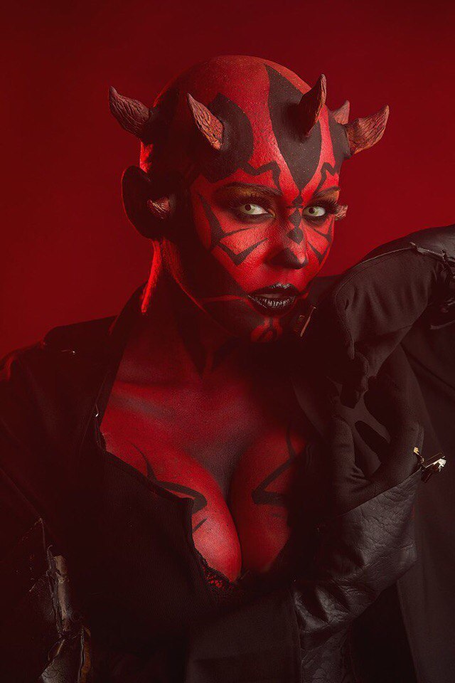 Female Darth Maul - Cosplay, Girls, Russian cosplay, Longpost, , Darth Maul