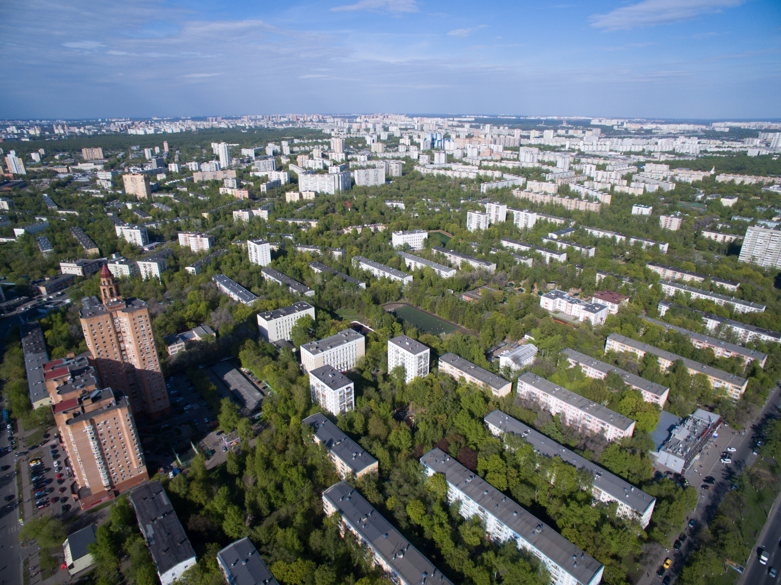 В память о малоэтажной Москве | Пикабу