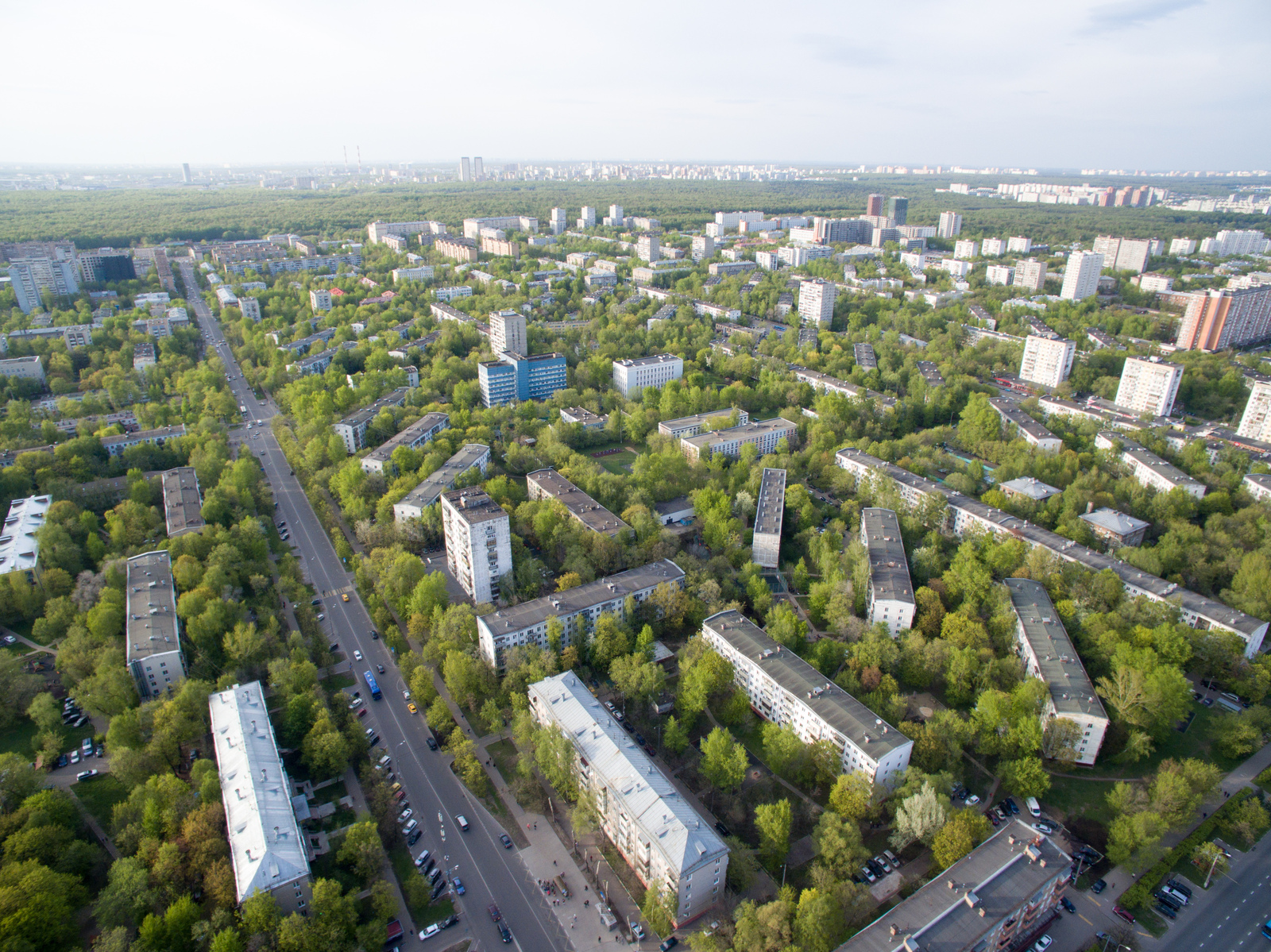 В память о малоэтажной Москве | Пикабу