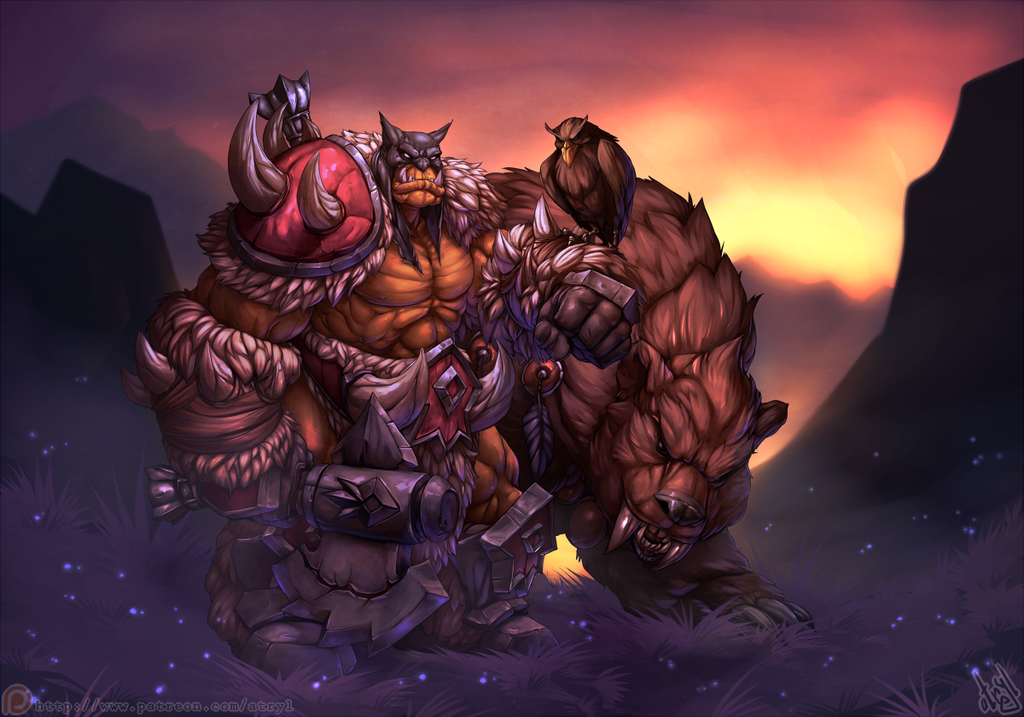 Briefly about Rexxar - My, Longpost, Bayun's bestiary, World of warcraft, Rexar, Atryl, Ncrow, 