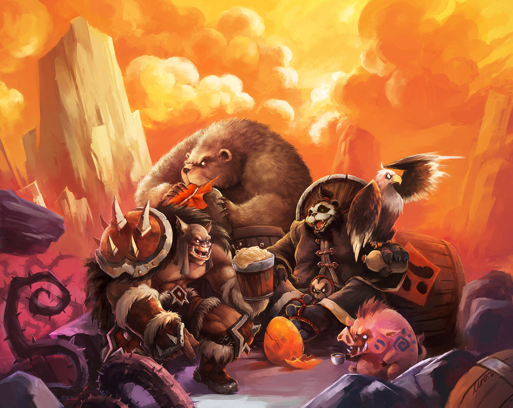 Briefly about Rexxar - My, Longpost, Bayun's bestiary, World of warcraft, Rexar, Atryl, Ncrow, 