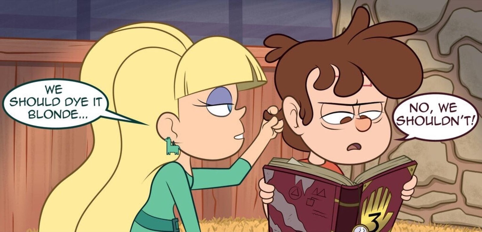 Dipper and Pacifica - Gravity falls, Dipper, Pacifica Northwest, Cartoons, Longpost, Dipper pines