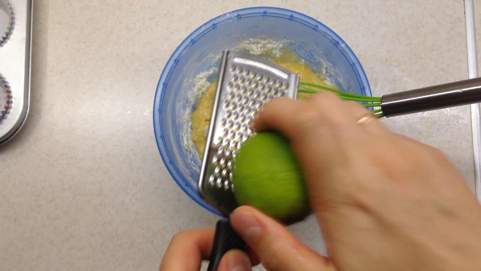 Key lime muffins with cardamom - My, Muffins, Bakery products, Recipe, Longpost