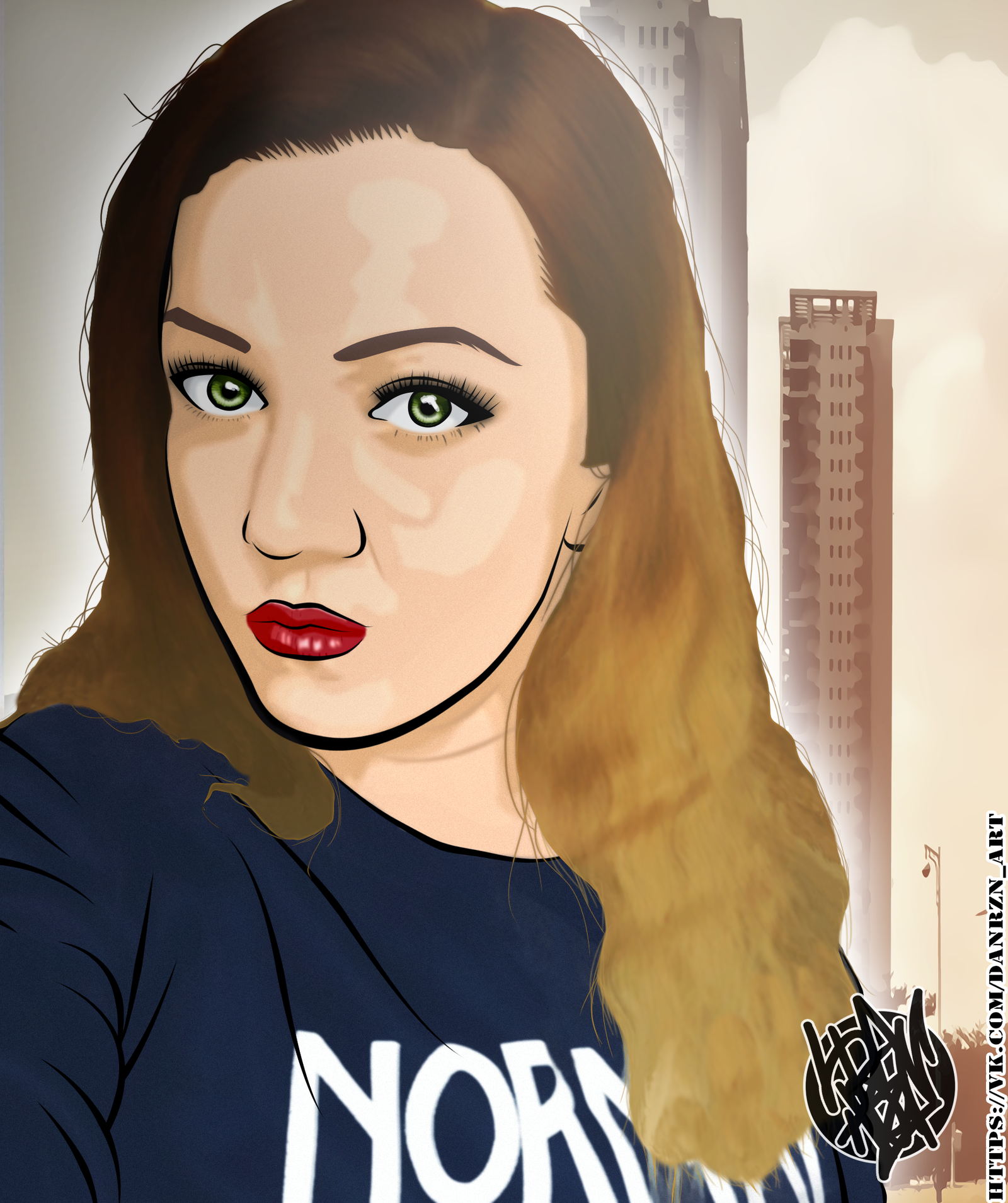 Vector art - Моё, Векторная графика, Vectorart Photoshop, Urban, Урбанизм