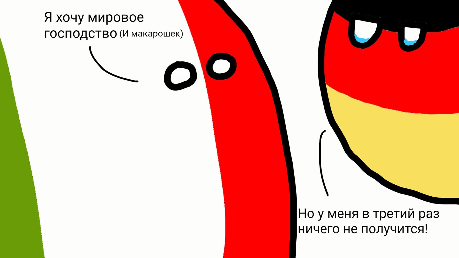 Простите меня, Итальянцы - Моё, Countryballs, Италия, Германия, Длиннопост