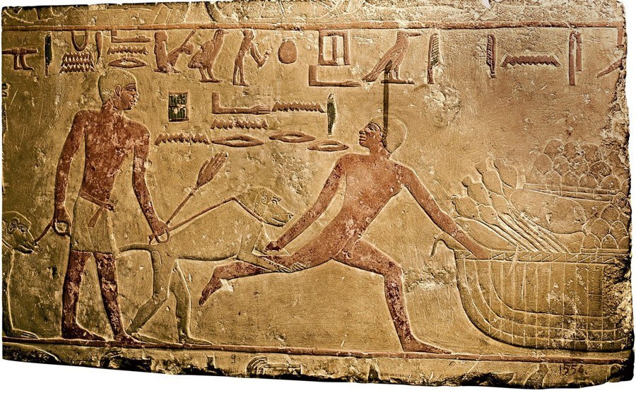 Cairo Egyptian Museum. - Relief, Ancient Egypt, Thief