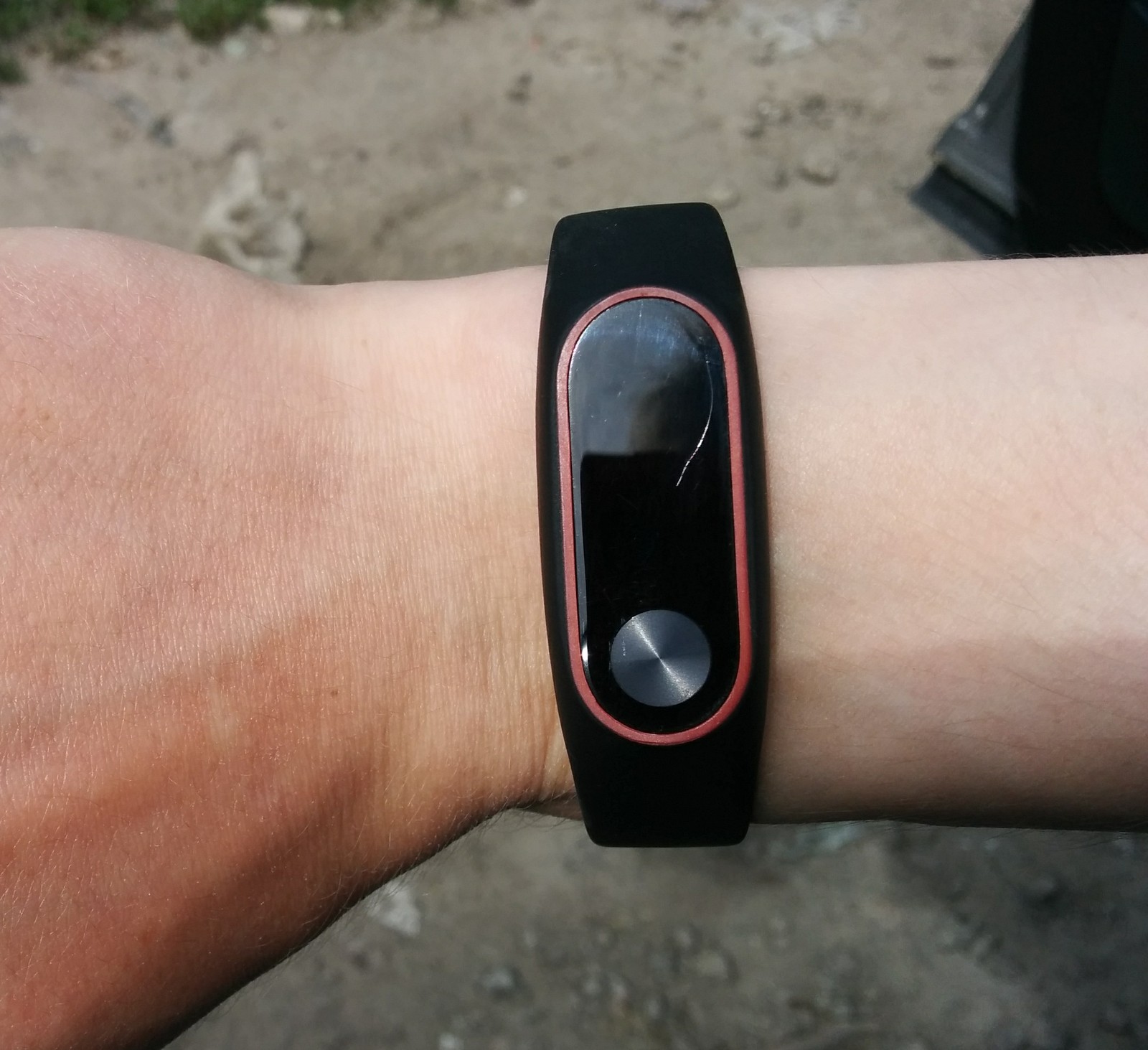 Long awaited sun! - My, The sun, Spring, Mi band 2