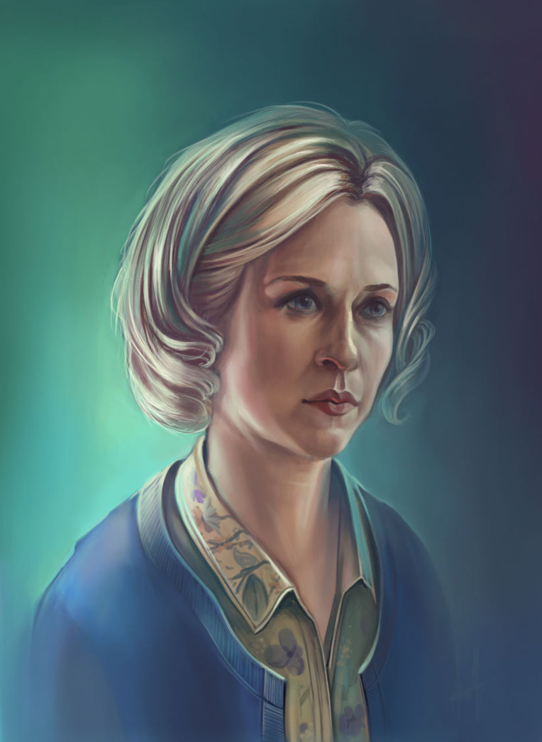 faith - My, Vera Farmiga, , Portrait, My, Stud, Fan art