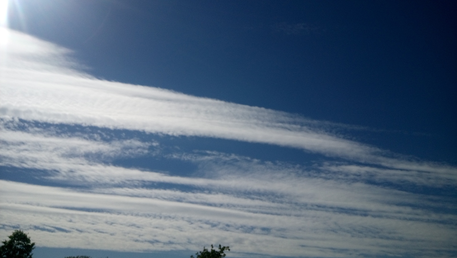 striped sky - Sky, Clouds, Republic of Belarus, Gomel, Longpost