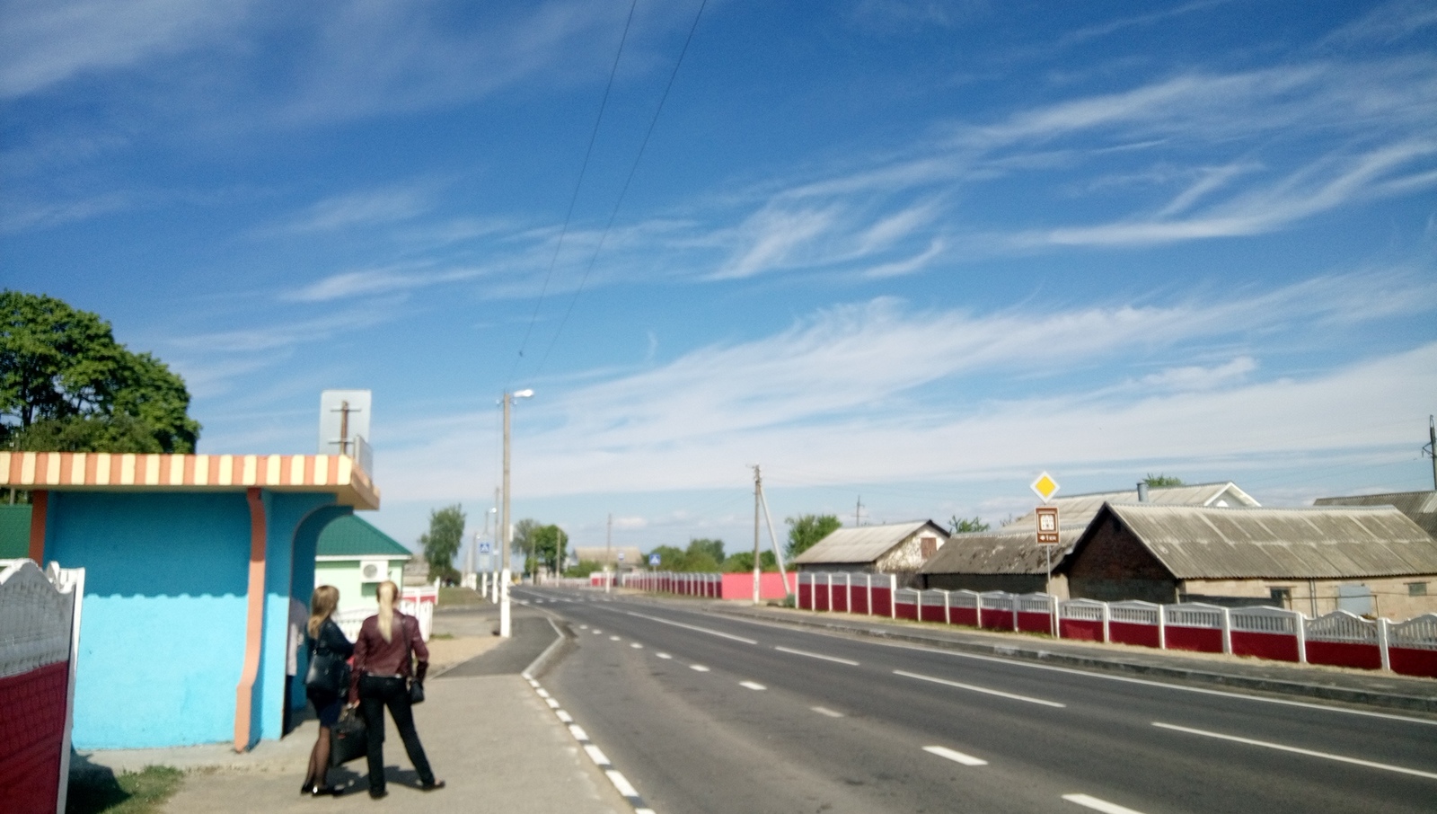 striped sky - Sky, Clouds, Republic of Belarus, Gomel, Longpost