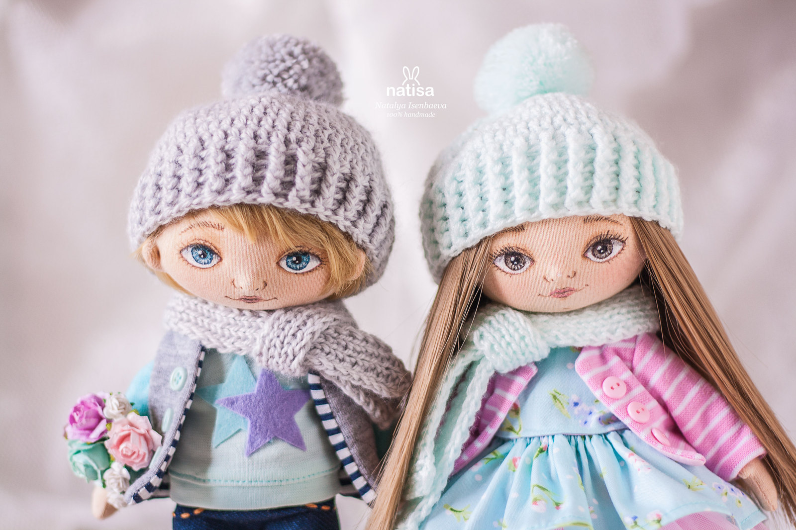 Couple - My, Doll, Handmade, Textile doll, Longpost