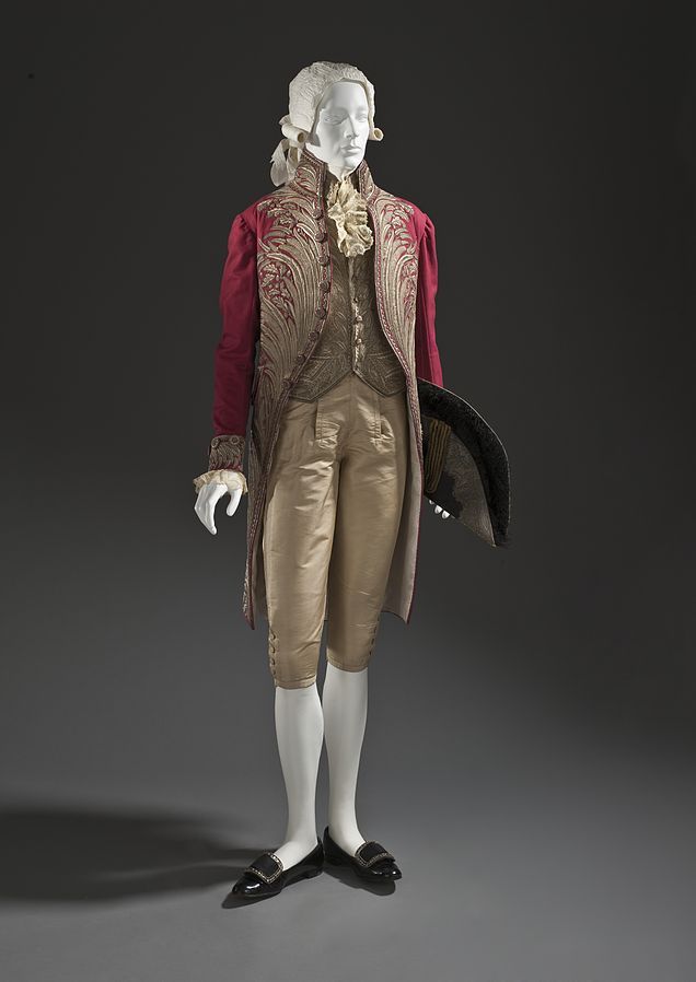 Мужские костюмы 18 века
