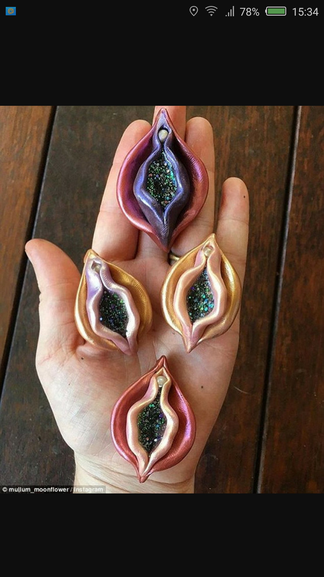 Vagina pendant... - beauty, Diagnosis, Longpost