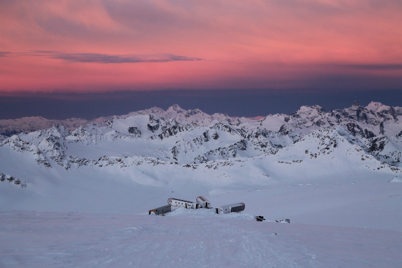 Unique eco-hotel LEAPRUS at an altitude of 3912 meters above sea level, on the slopes of Elbrus - Mountaineering, Tourism, Travels, Interesting, Elbrus, Russia, , Longpost