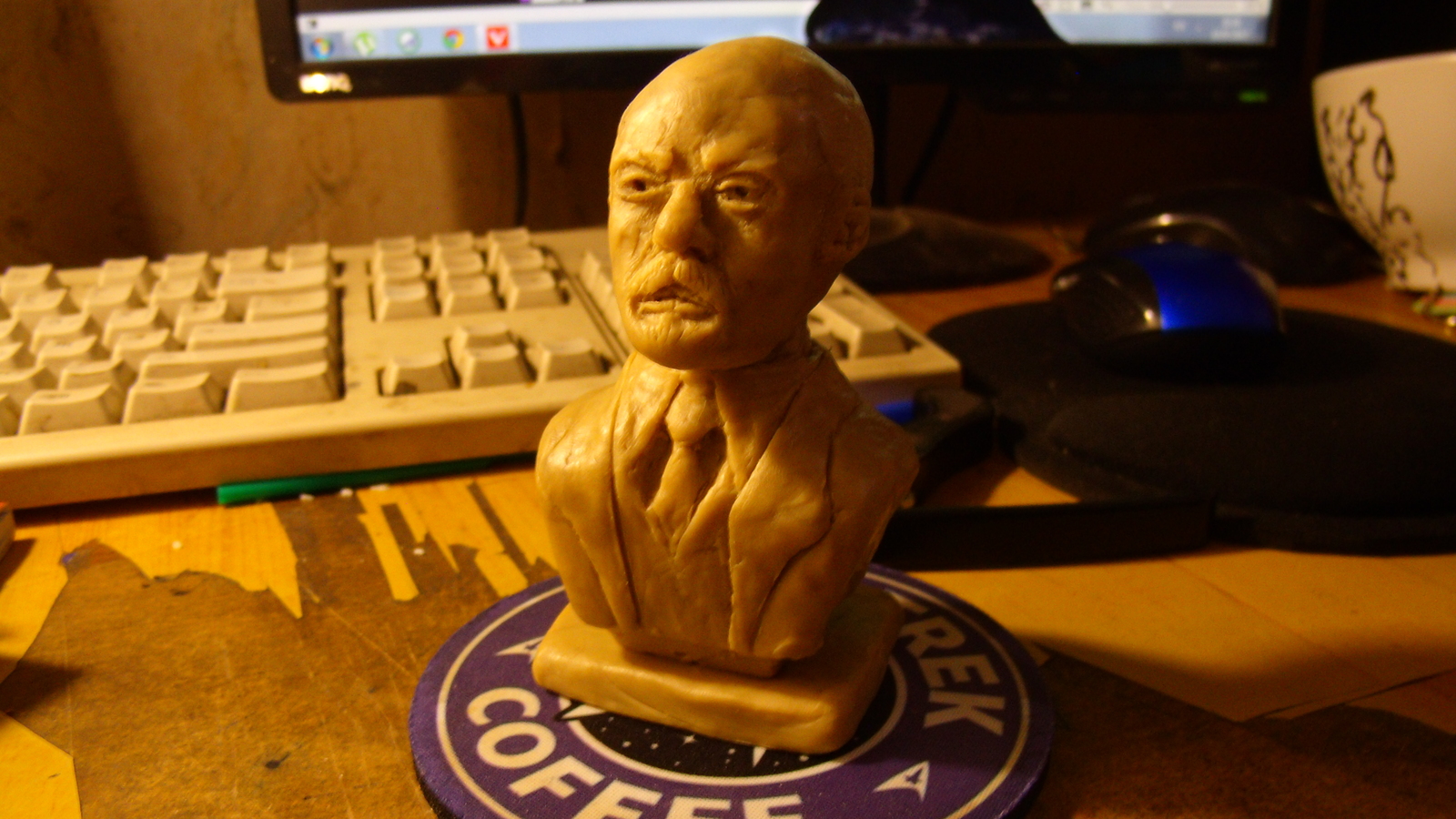 Attempt #1 - My, Plasticine, Lenin, With your own hands, Rukozhop, I share, Tags are clearly not mine