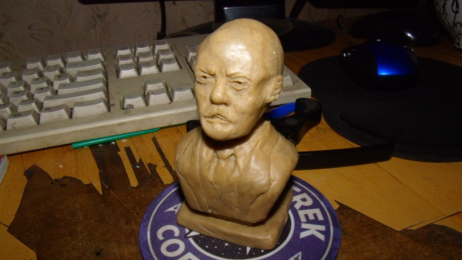 Attempt #1 - My, Plasticine, Lenin, With your own hands, Rukozhop, I share, Tags are clearly not mine