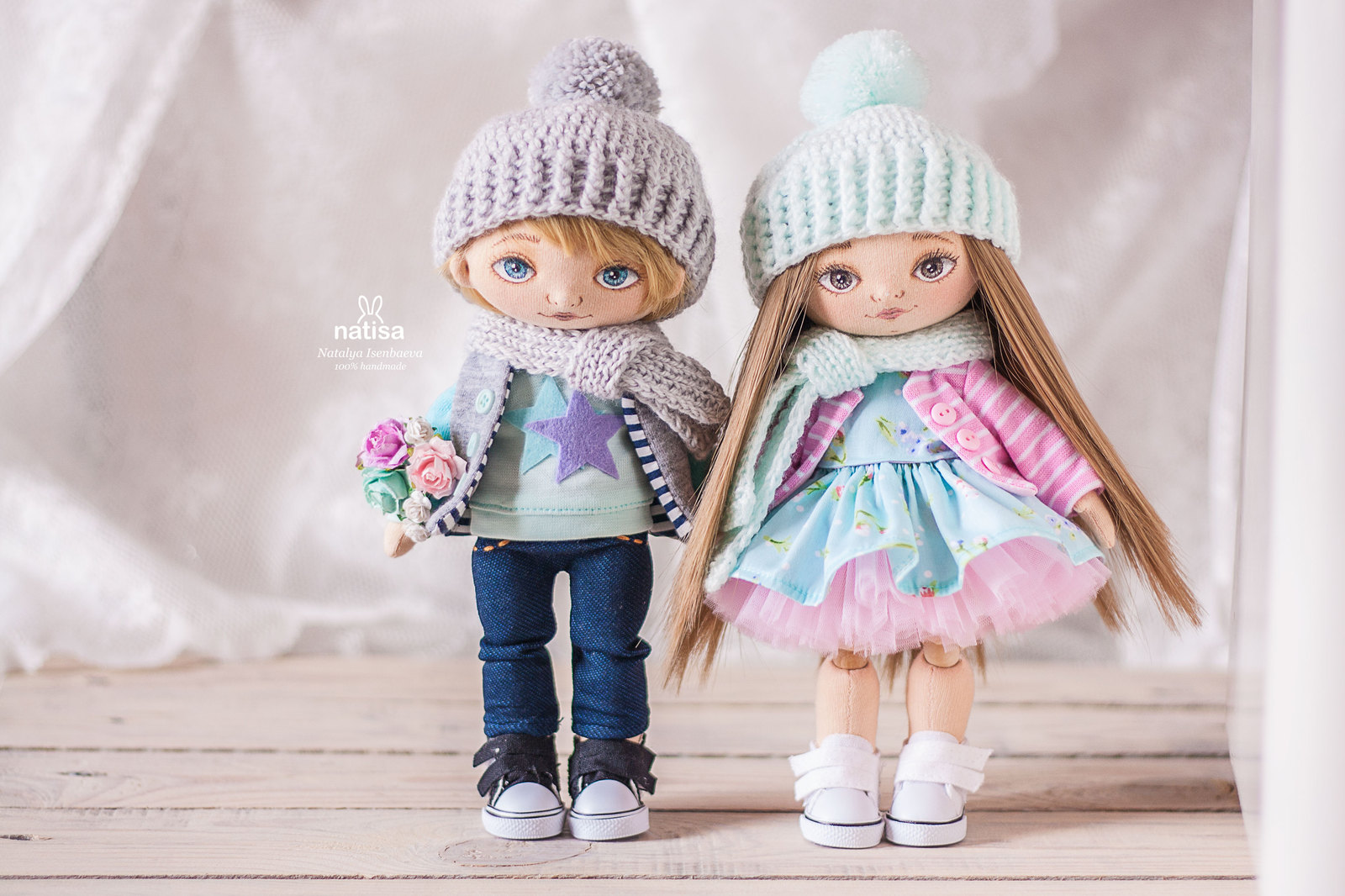 Couple - My, Doll, Handmade, Textile doll, Longpost