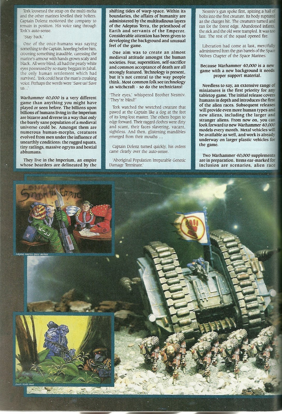 Warhammer 40k 30 years ago - Warhammer 40k, Warhammer, Old warhammer, Wh other, Longpost