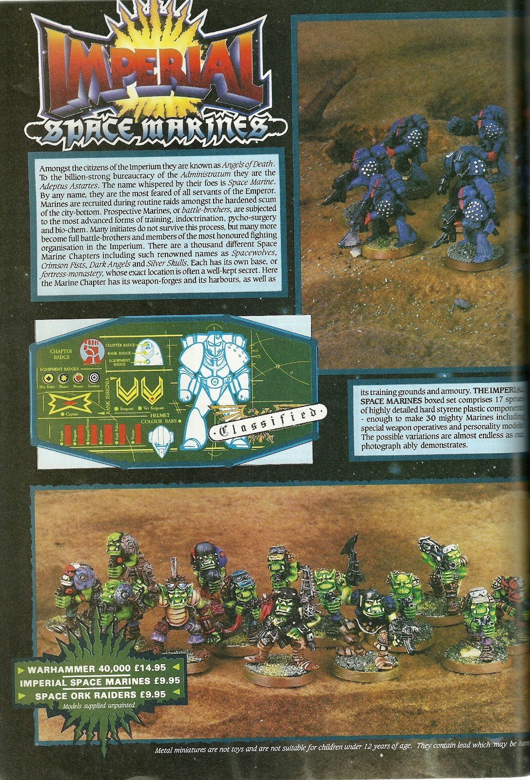 Warhammer 40k 30 years ago - Warhammer 40k, Warhammer, Old warhammer, Wh other, Longpost