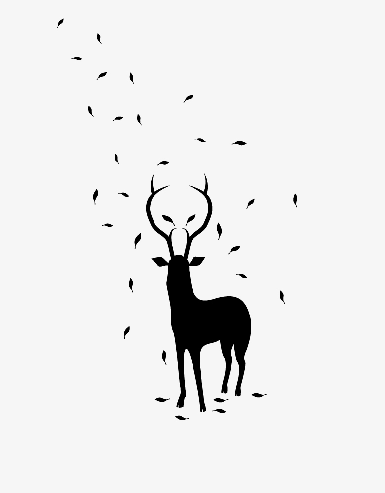 Superbly rendered illustrations of predators and their prey - Minimalism, Predator, Victim, Illustrations, Longpost