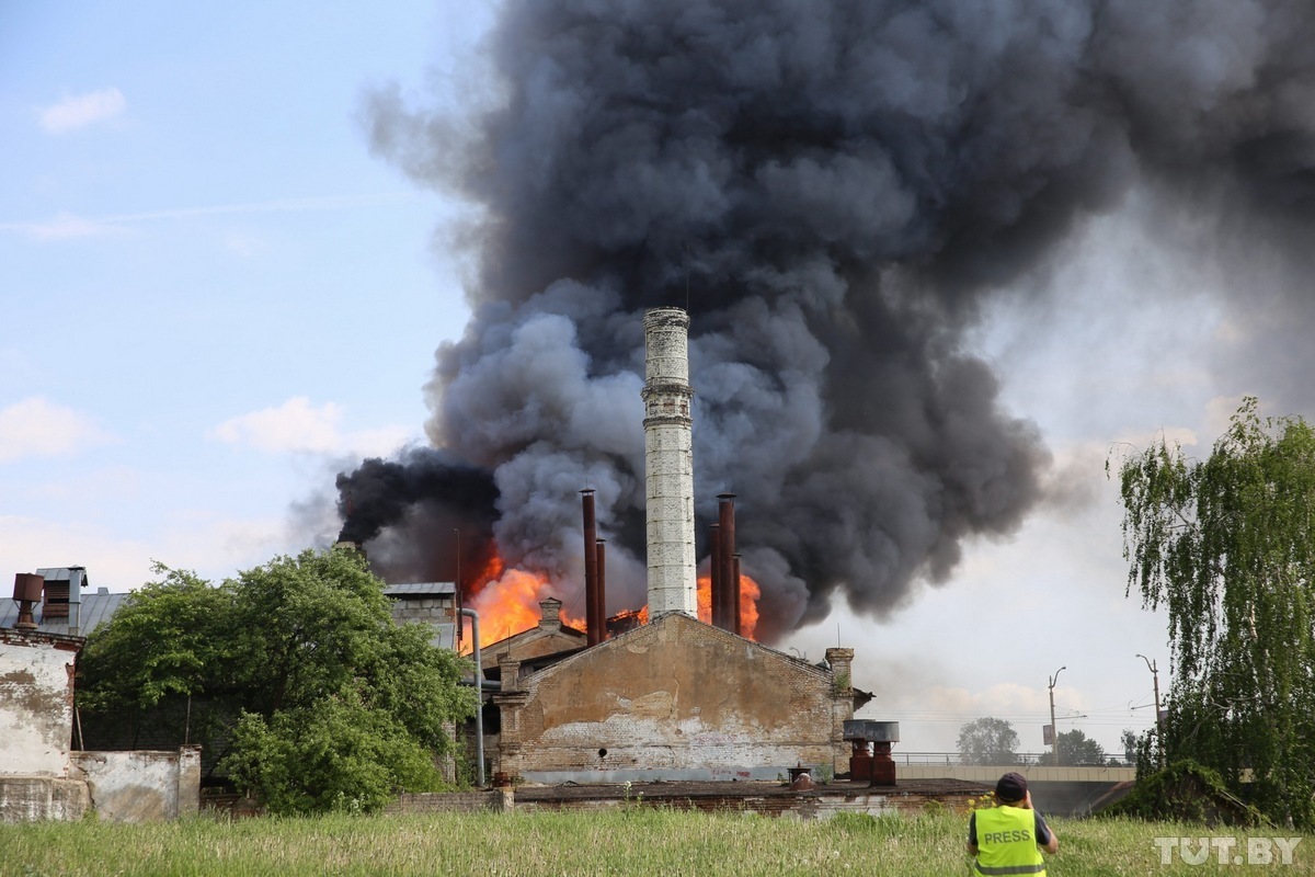 Stability on fire... - Republic of Belarus, Stability, Fire, Brewery