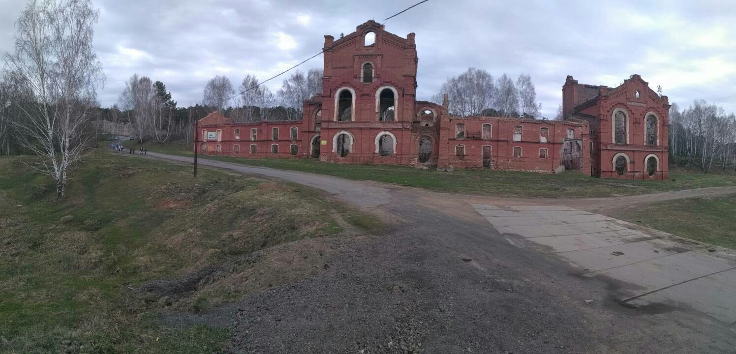 Factory ruins - My, Factory, Omsk, Ruin