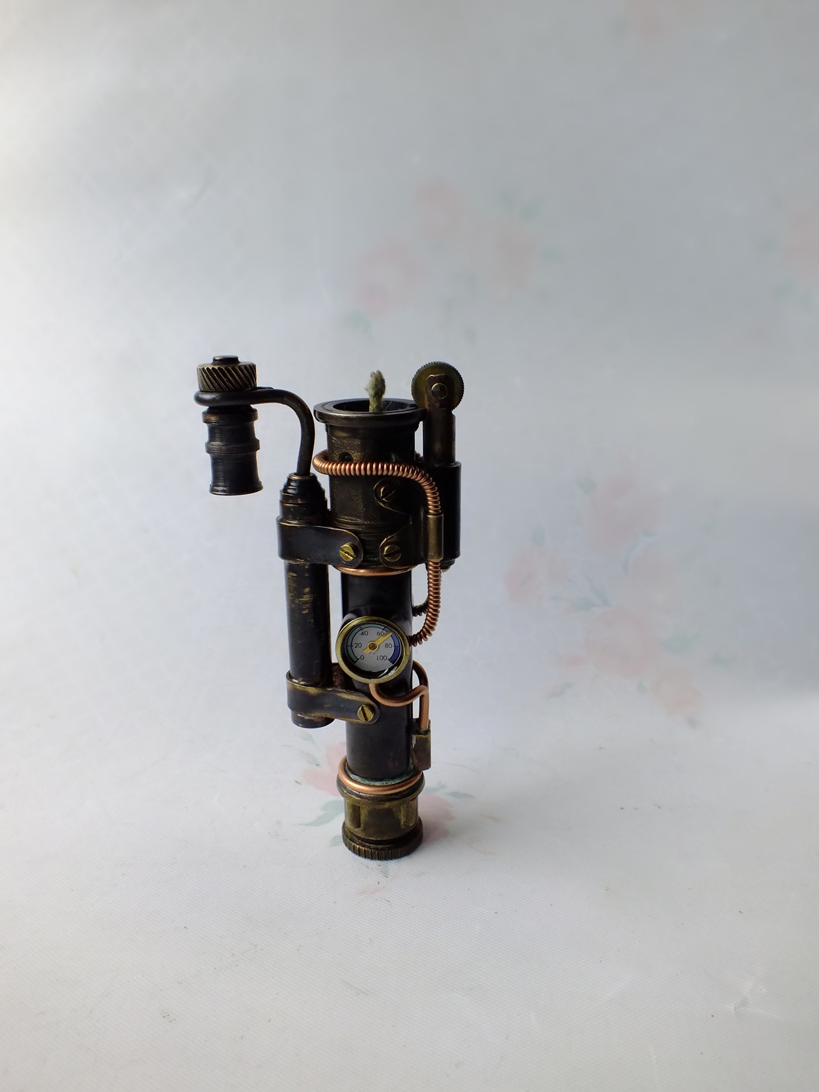 Steampunk lighter, petrol - Steampunk lighter, Steampunk, Gas lighter, Video, Longpost