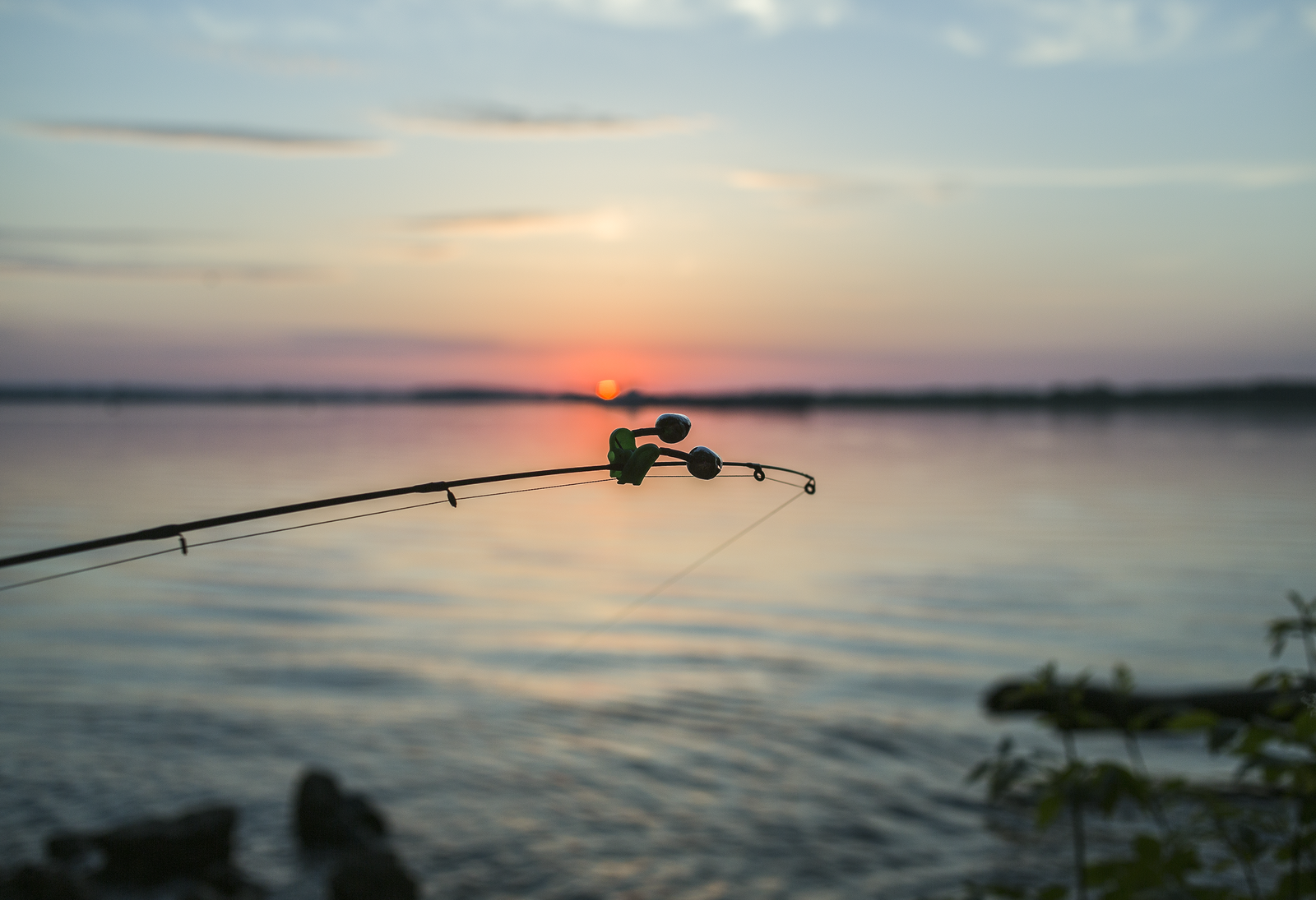 Battle of sunsets - My, Battle of sunsets, Samara, Volga, Fishing, Volga river