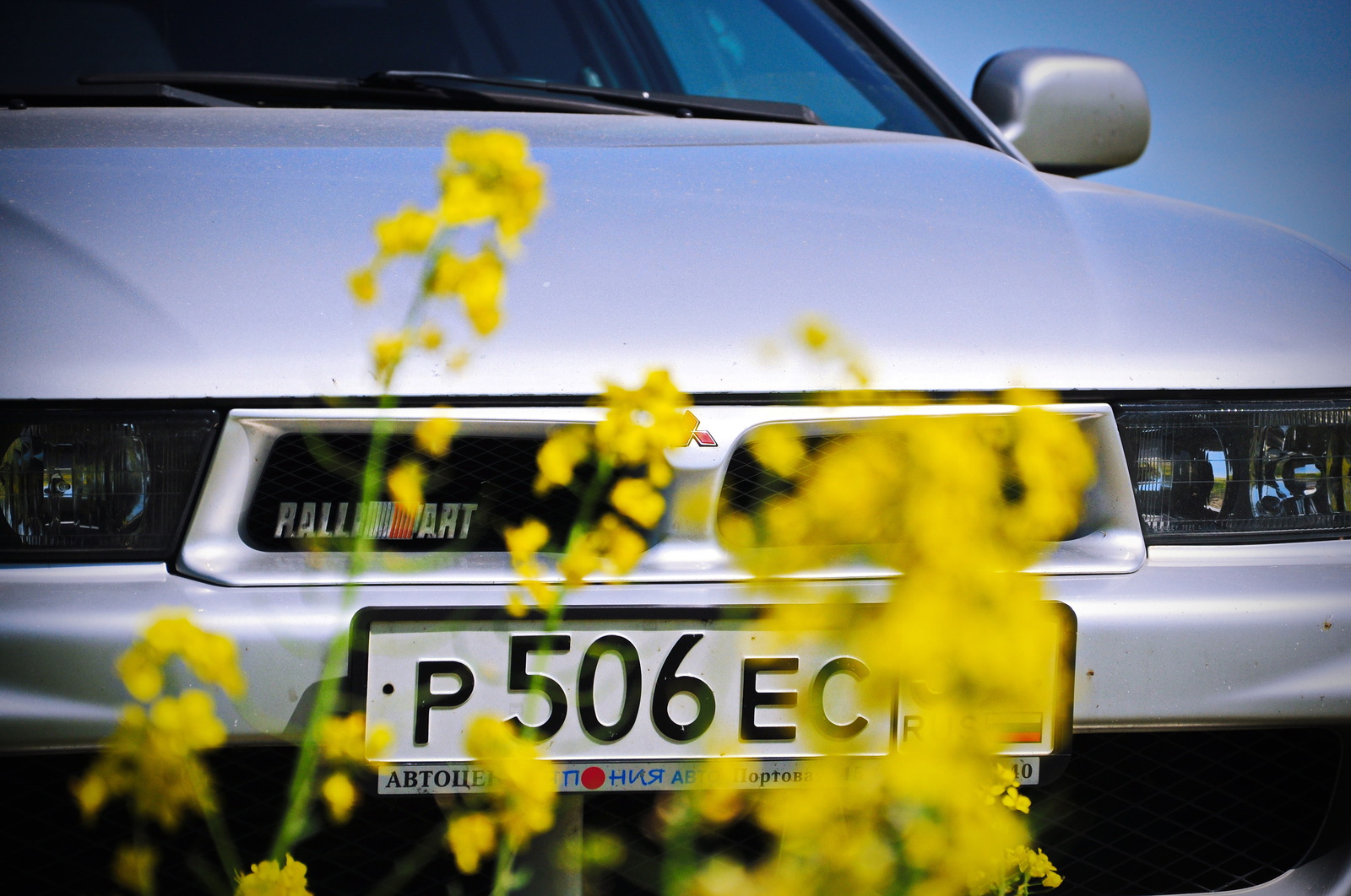 Blooming rapeseed and favorite car :) - The photo, Colza, rapeseed field, , Longpost