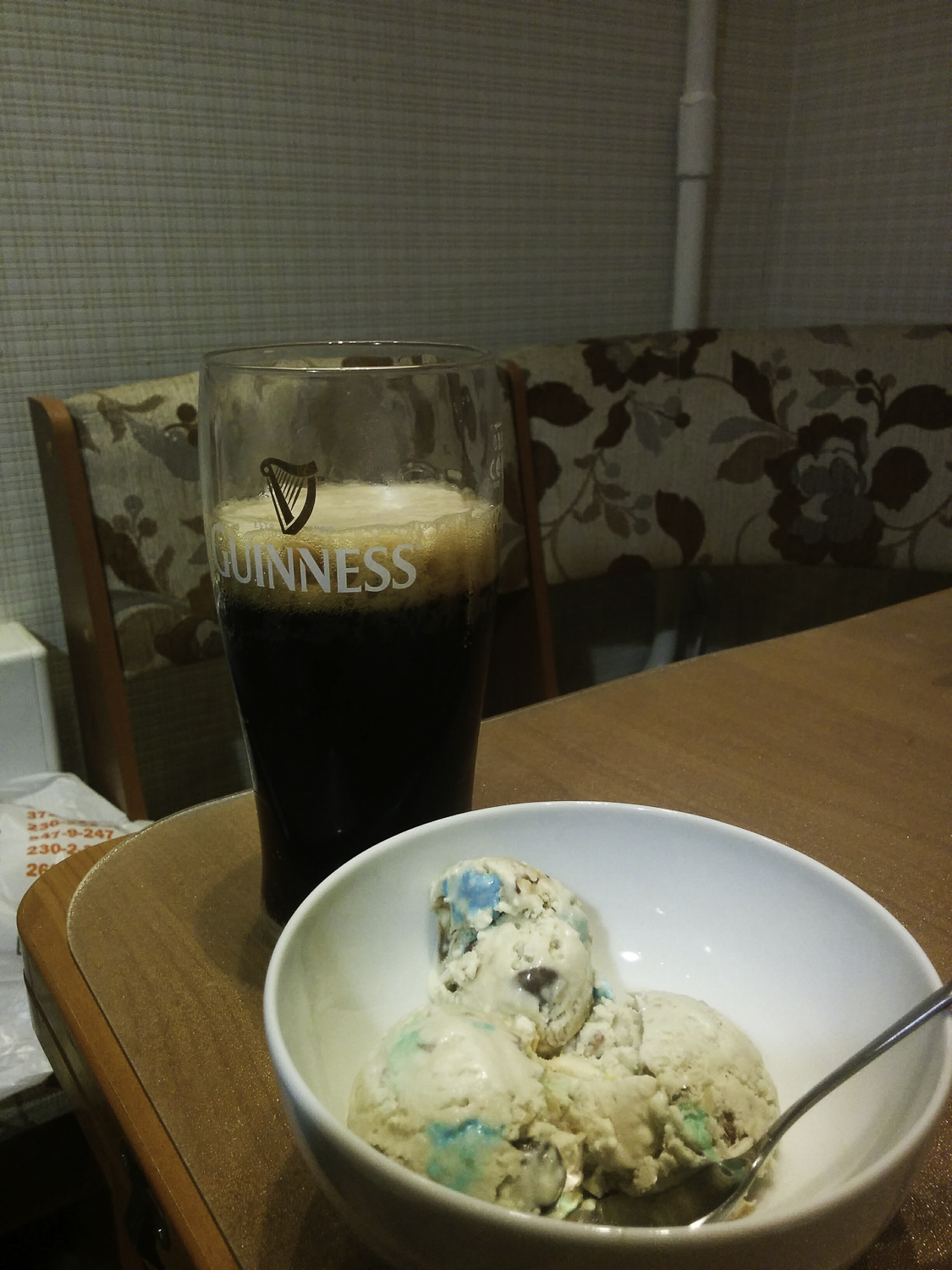 Ice cream with Guinness - Ice cream, , , Guinness beer, Recipe, Longpost