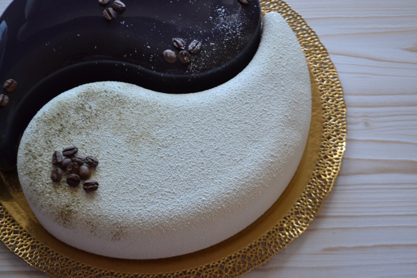 Торт из белой фасоли инь-янь - пошаговый рецепт с фото ( просмотра)