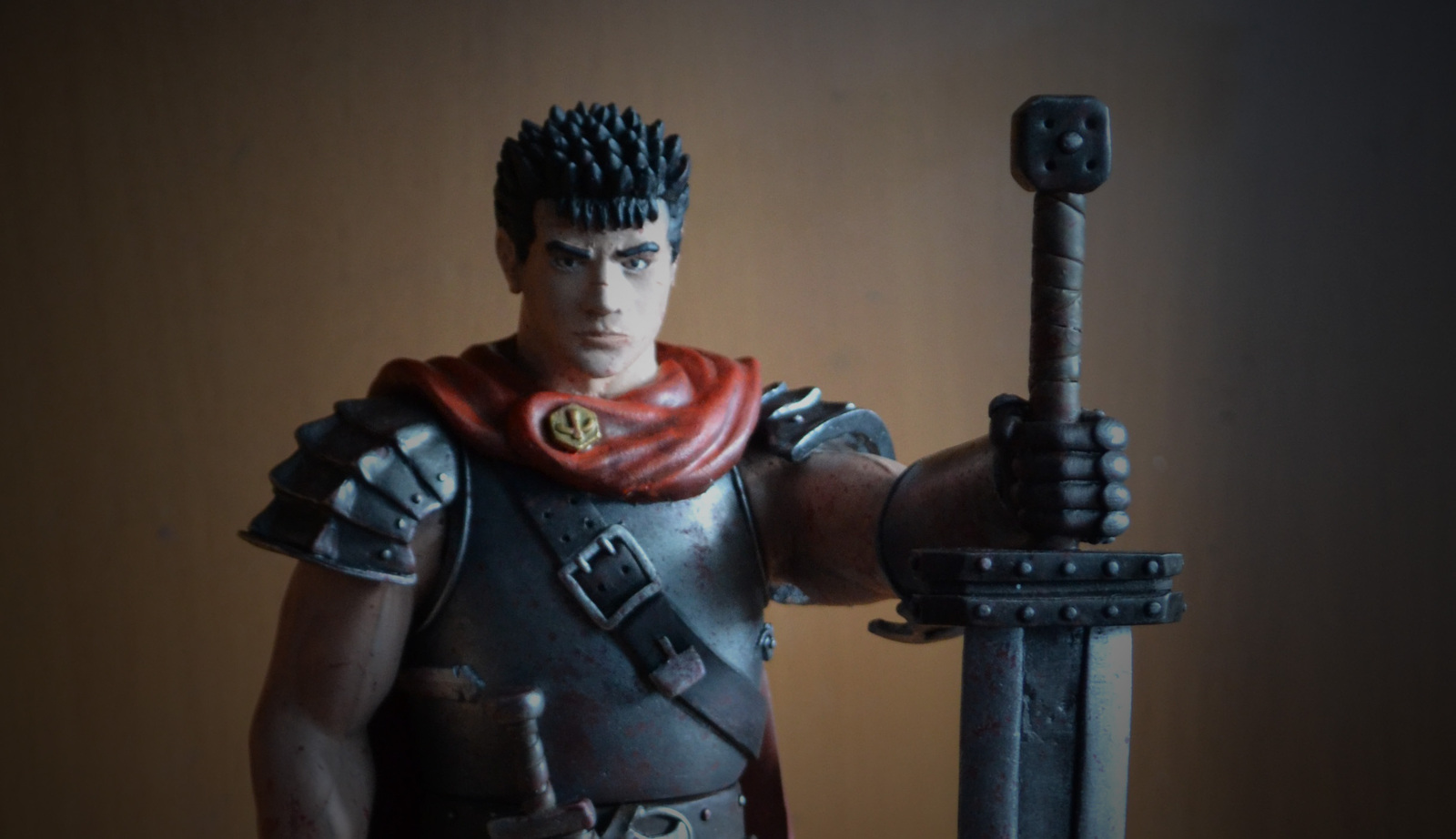 Guts Figurine (Berserk) - My, Polymer clay, Лепка, Berserk, Guts, Creation, Hobby, Longpost