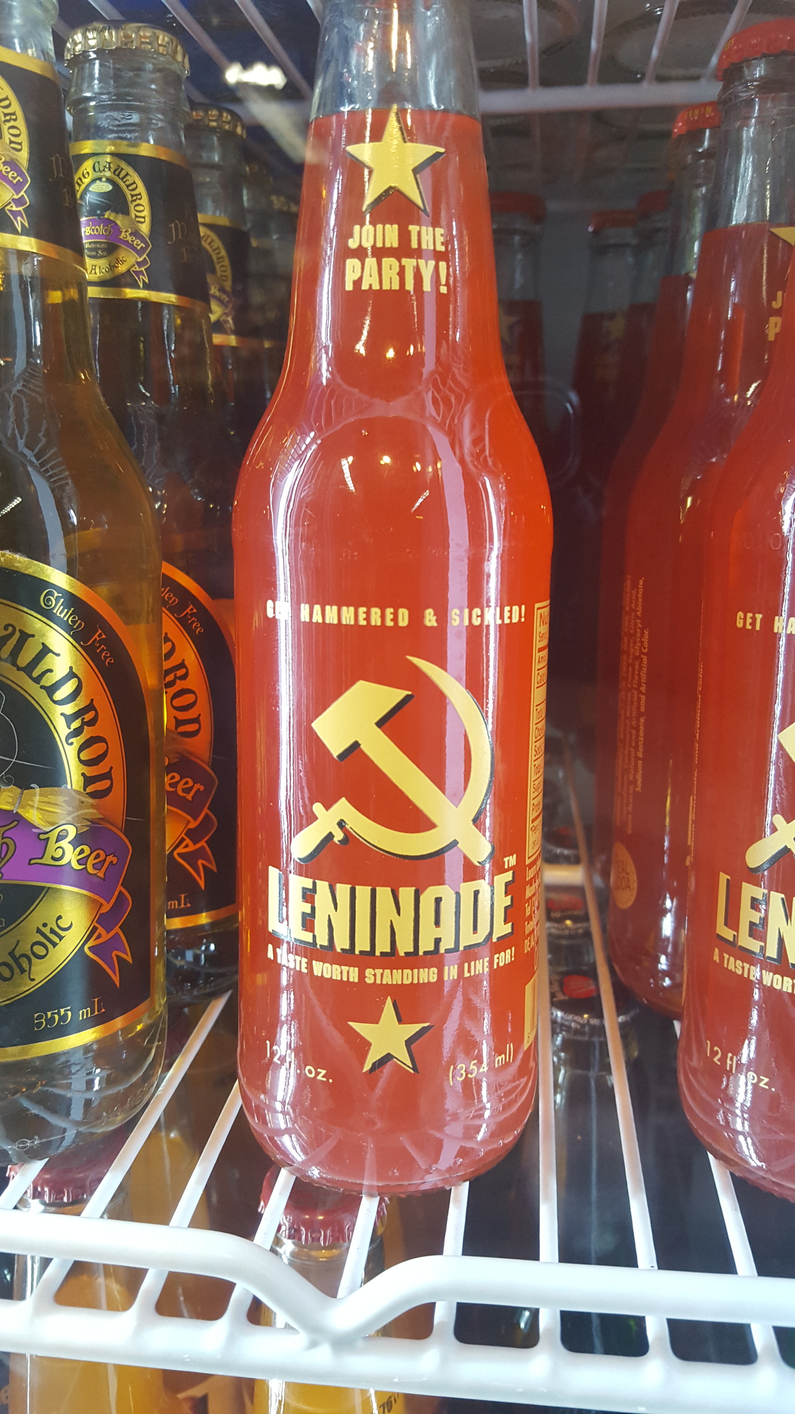 In one of the stores in Canada. - My, Soda, Creative, Lenin