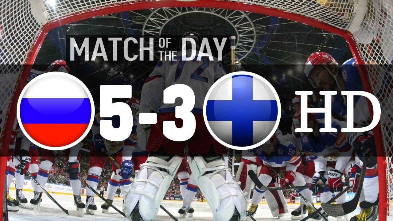 RUSSIA - FINLAND 5-3 - My, Sport, Hockey World Cup 2017