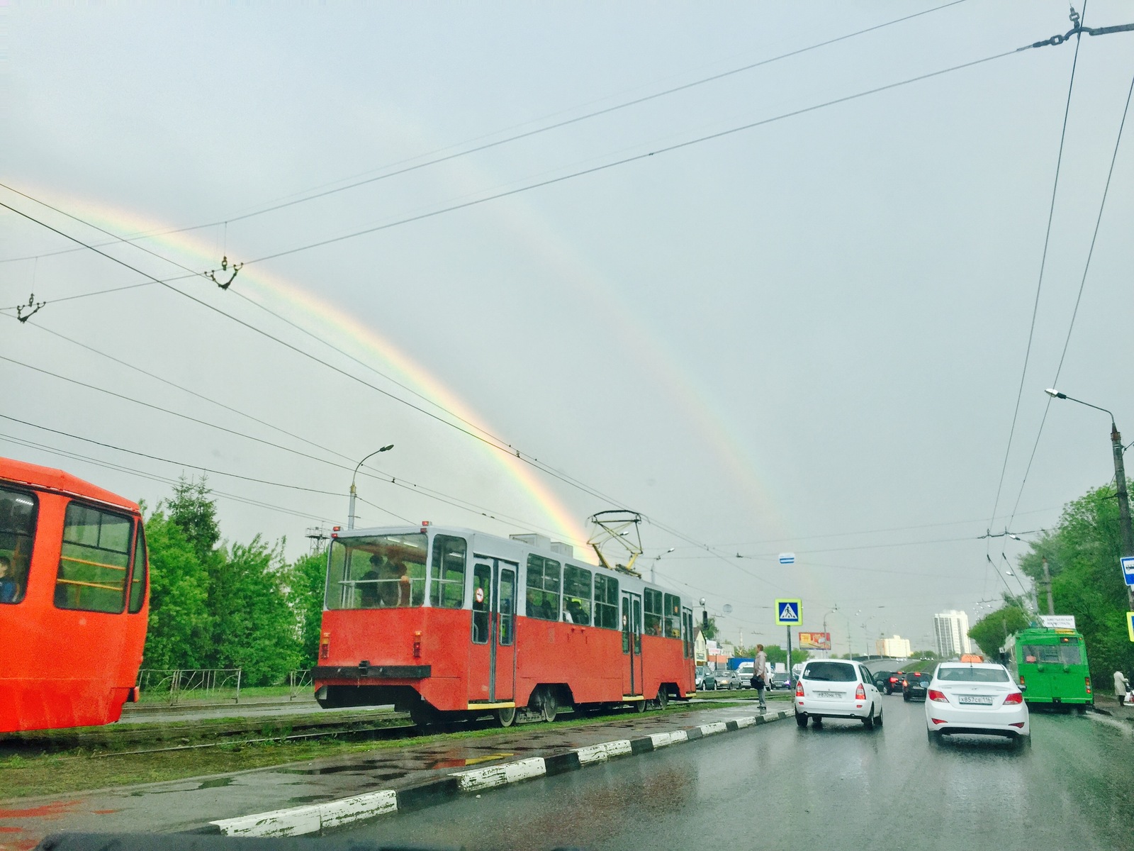 Kazan now - My, Kazan, Rainbow