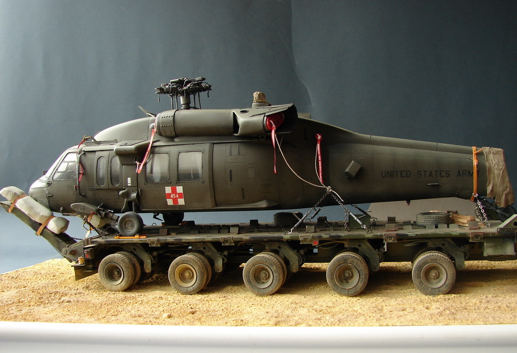 Tractor - Longpost, Tractor, Helicopter, Army, USA, Technics, Modeling